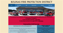 Desktop Screenshot of bolinasfire.org