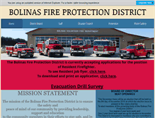 Tablet Screenshot of bolinasfire.org